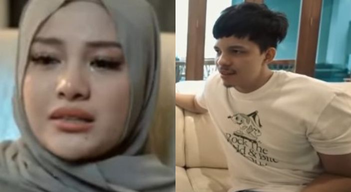 Aurel Hermansyah dan Atta Halilintar.