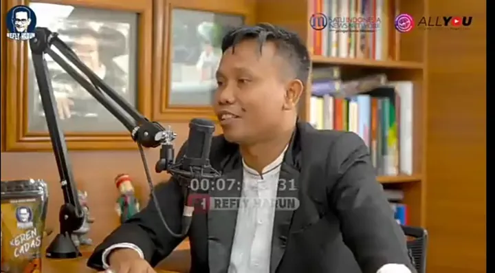 Ahmad Khozinudin/Tangkapan layar. 