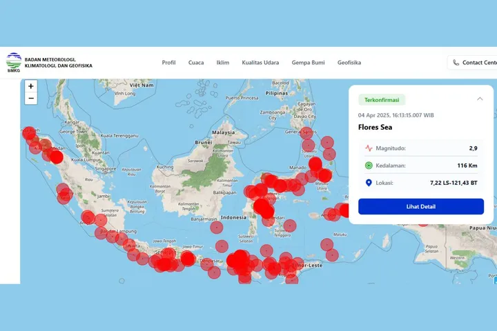 Gempa Bumi Guncang Indonesia
