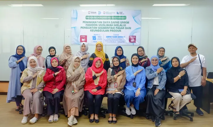 Perkuat Daya Saing, Telkom University Motivasi Pelaku UMKM Fashion Muslimah: Ciptakan Produk Unggul 