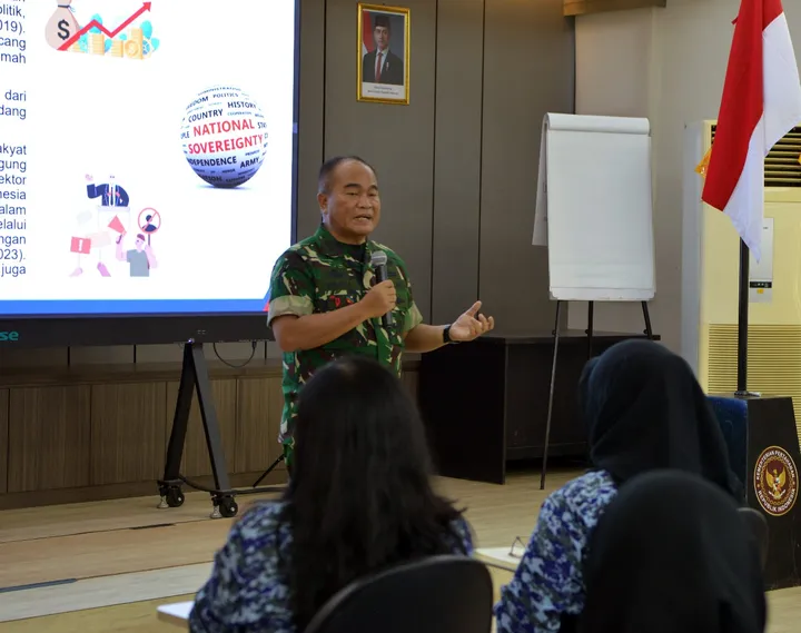Dekan Fakultas Strategi Pertahanan Universitas Pertahanan Republik Indonesia (Unhan RI), Mayjen TNI Oktaheroe Ramsi