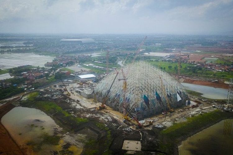 Pemprov Jabar Akui Ganti Rugi Lahan Masjid Al Jabbar Belum