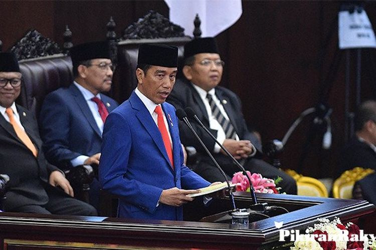 Isi Pidato Lengkap Jokowi Pada Penyampaian Keterangan Rapbn 2020 Pikiran Rakyat Com