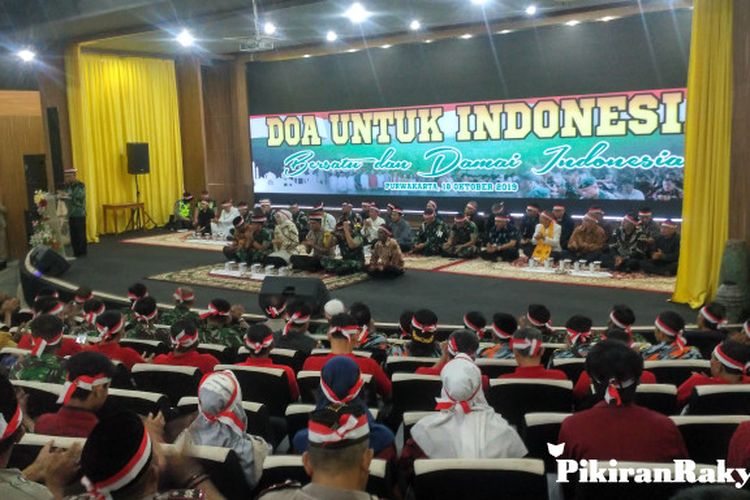 Gedung DPRD Purwakarta dan Pintu  Tol  Dijaga Jelang 