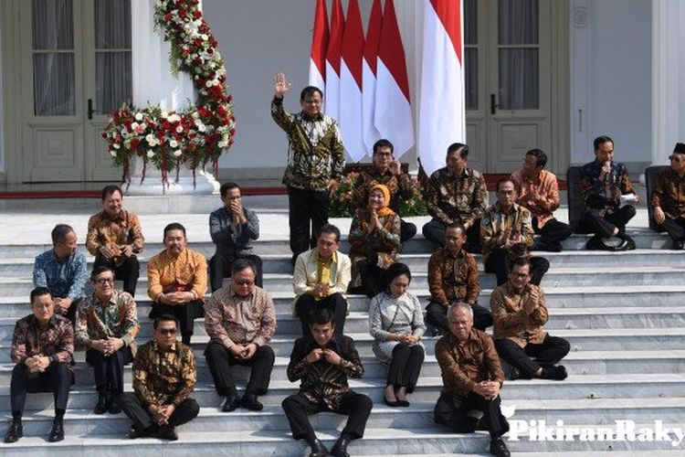 Ini Susunan Lengkap Kabinet Indonesia Maju  2021 2024 
