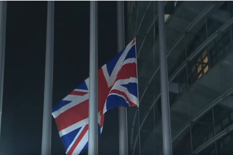 Bendera Inggris Diturunkan Di Gedung Uni Eropa Sebelum Brexit Pikiran Rakyat Com