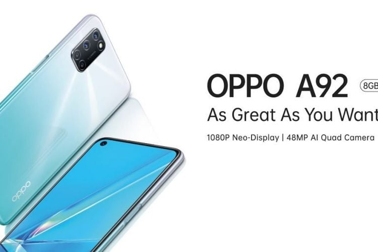 OPPO A92, Smartphone Mewah Harga Terjangau - Portal Surabaya