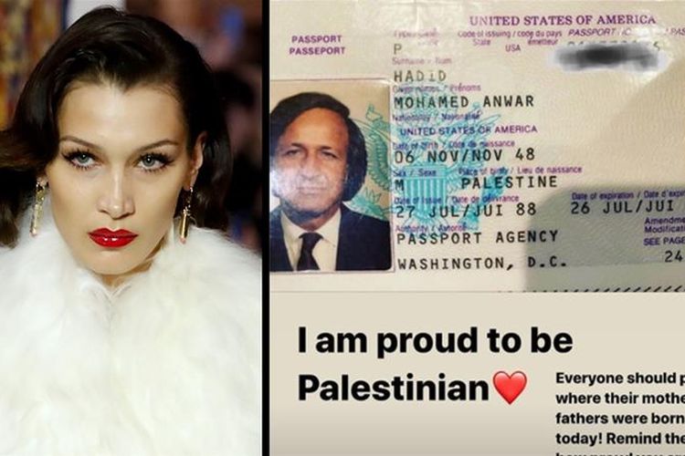 Bella Hadid Ngamuk, Postingan Paspor Foto Ayahnya yang Berkebangsaan