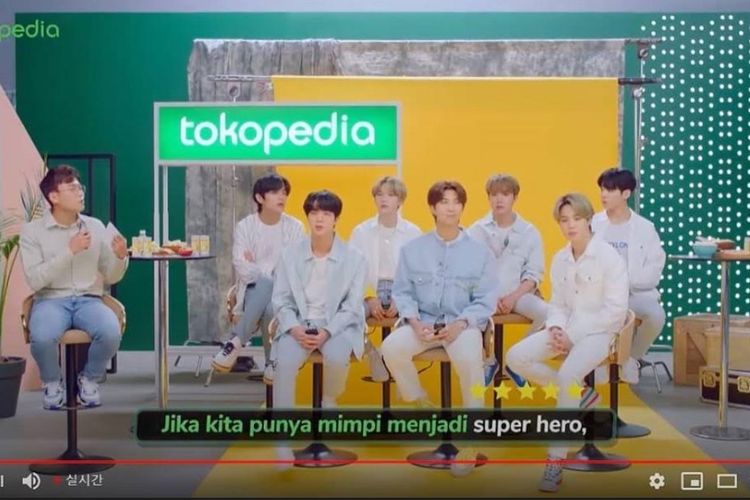 Konser Streaming BTS X Tokopedia, Sukses Obati Kerinduan 