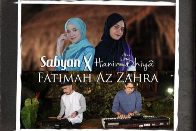 Berkolaborasi dengan Sabyan di Lagu Fatimah Az Zahra, Hanin Dhiya