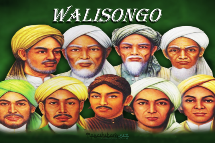 Wali songo yang berjumlah sembilan adalah para ulama yang menyebarkan ajaran islam di pulau