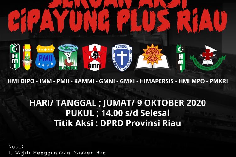 Siap Siap Demo Lagi Hari Ini Massa Cipayung Plus Datangi Dprd Riau Untuk Aksi Damai Fix Pekanbaru