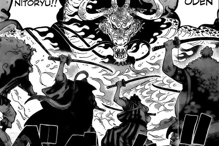 Comic One Piece Chapter 992 Has Been Released Kaido Is Beaten Up By 9 Red Samurai Archyworldys