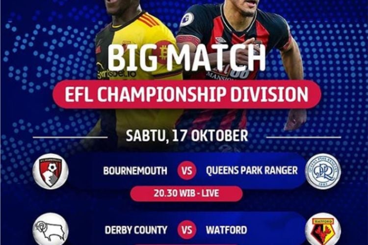 Jadwal Acara Rtv Hari Ini Sabtu 17 Oktober 2020 Efl Championship Bournemouth Vs Qpr Berita Diy Halaman 3