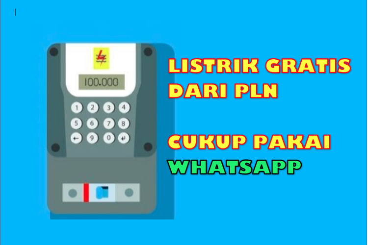 Just use WhatsApp, you can get free electricity tokens from PLN, here’s how!