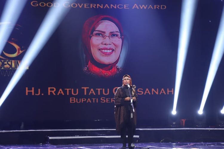Bupati Serang Raih Moeslim Choice Award 2020