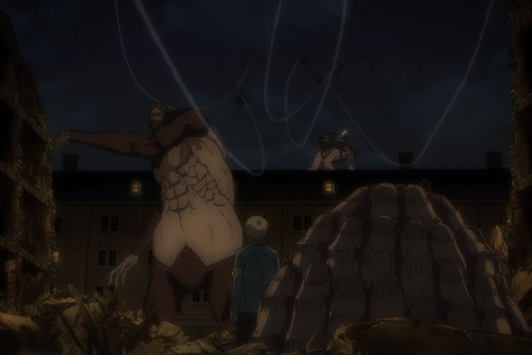 Featured image of post Armin Season 4 Ep 7 - Armin transforming into the colossal titan in the harbour.