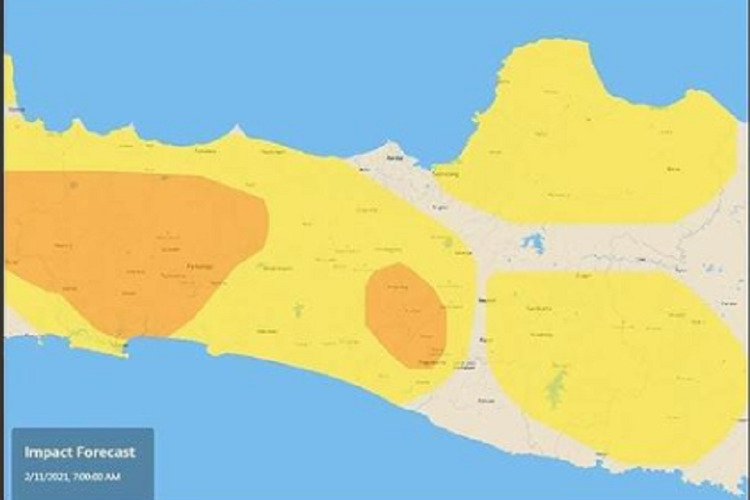 UPDATE Terbaru Prakiraan Cuaca Jawa Tengah Hari Ini Berbasis Dampak 11 ...