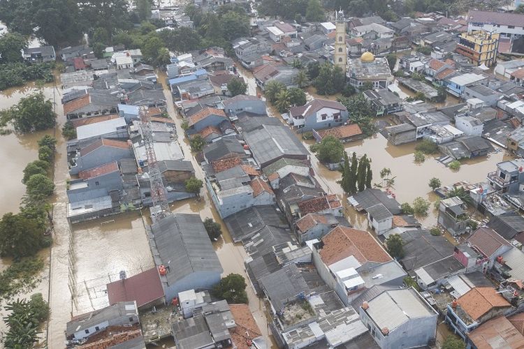 1.109 Jiwa Terdampak di Cipinang Melayu, BNPB Dukung Penanganan Darurat Banjir Jakarta