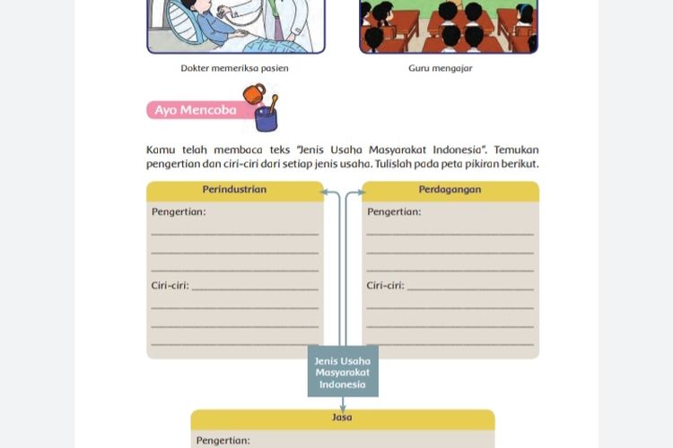 Kunci Jawaban Tema 8 Kelas 5 Halaman 26 27 28 29 30 31 32 33 34 35 Buku Tematik Ciri Ciri Usaha Masyarakat Metro Lampung News Halaman 5