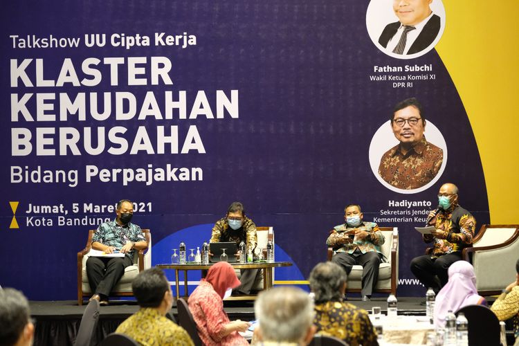 DJP Gelar Sosialisasi UU Cipta Kerja Klaster Kemudahan Berusaha Bidang ...