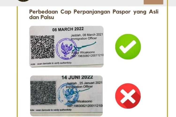 Waspada Perpanjangan Paspor Palsu Bagi WNI. Jangan Tertipu ...