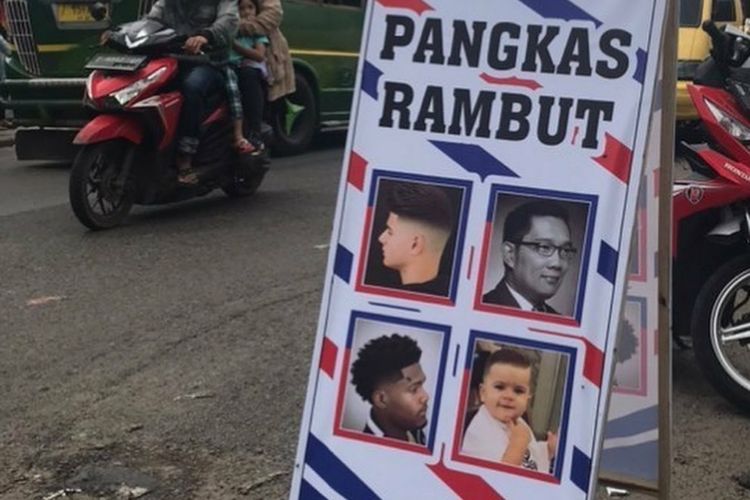 Gaya Potongan Rambut Gubernur Ridwan Kamil Jadi Panutan Anak Muda Bandung, Ini Buktinya