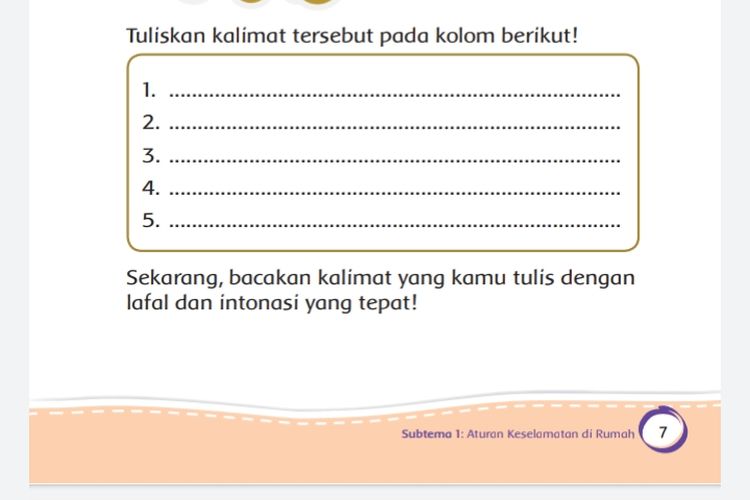 Kunci Jawaban Tema 8 Kelas 2 Halaman 5 6 7 8 9 10 11 12 13 14 Tulis Lima Kalimat Kata Ganti Tuhan Maha Besar Metro Lampung News