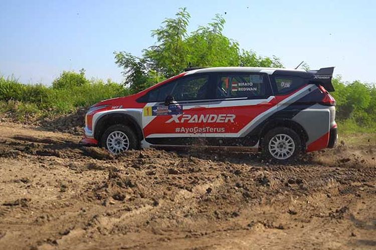 Debut Mitsubishi Xpander Di Hari Pertama Fortuna Nusantara Tropical Sprint Rally 2021