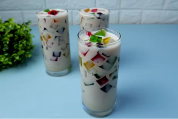 Resep Es Jelly Pelangi Hidangan Takjil Yang Cocok Untuk Berbuka Puasa Ramadhan 2021 Berita 3455