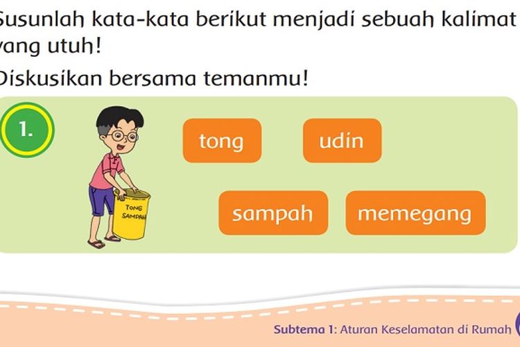 Susunlah kata kata berikut menjadi kalimat yang benar Anemoculus