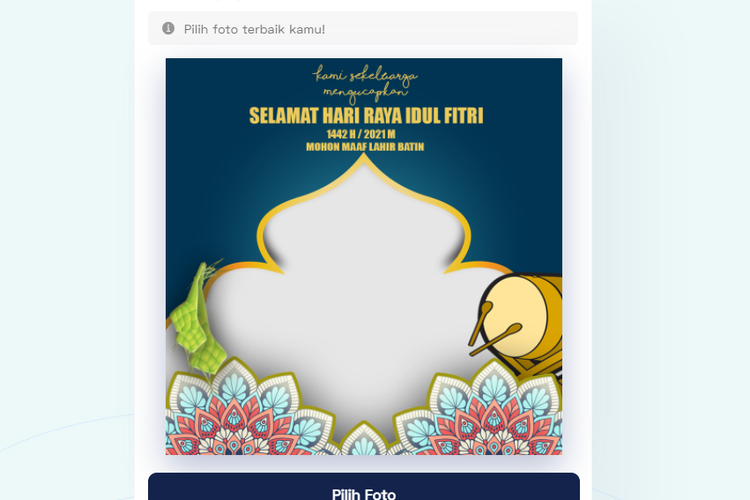 Link Download Twibbon Hari Raya Idul Fitri 1442 H Gratis, Lengkap dengan Cara Gunakan - Malang ...