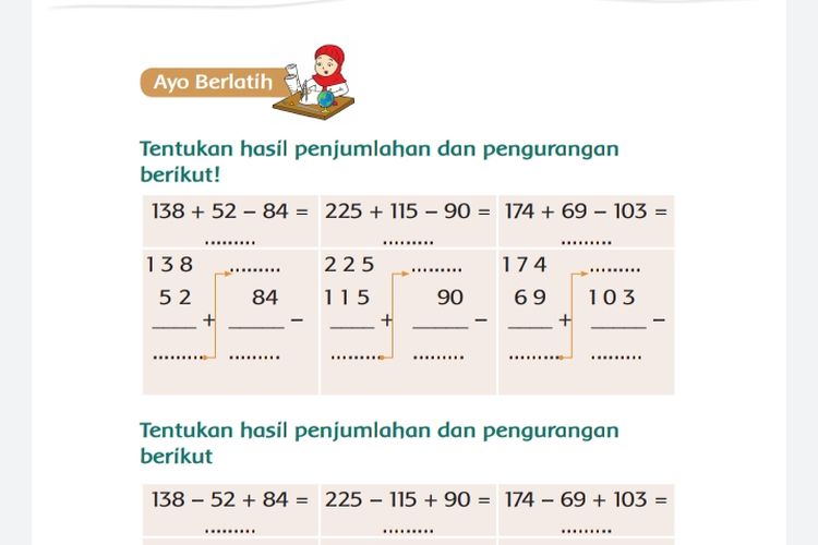 Kunci Jawaban Tema 1 Kelas 2 Halaman 156 157 158 160 163 164 Soal Hitung Hasil Jumlahan Pengurangan Metro Lampung News<script async src=