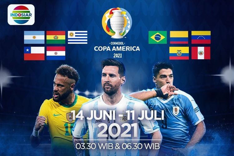 2021 america ini jadwal hari copa piala Jadwal Copa