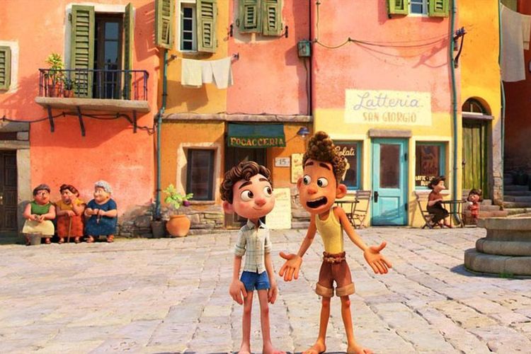 Walt Disney Tayang Animasi 'Luca', Kisah Petualangan Monster Laut Berubah Wujud Jadi Manusia