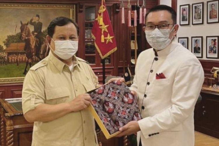 Ridwan Kamil Bertemu Prabowo, Bahas Soal Gerindra di Jabar hingga Rencana Bangun Unhan