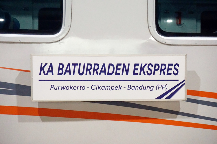 Masa Nataru KA Baturraden Ekspres Berubah Rute, Ini Jadwal Berangkat dan Rute Barunya