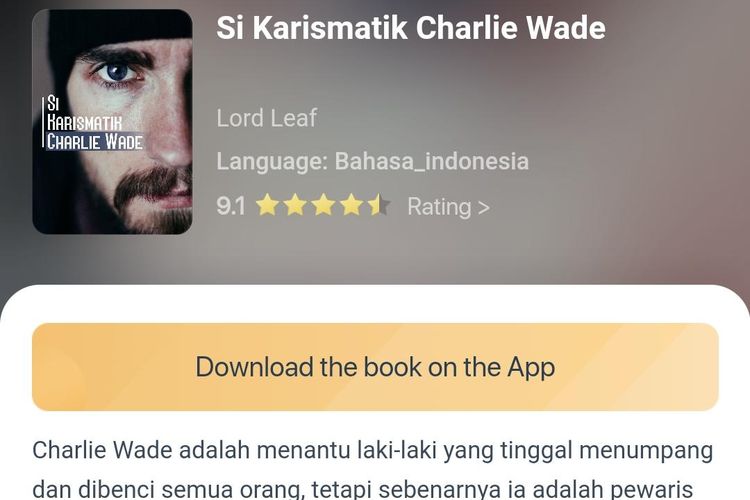 Free download si karismatik wade pdf charlie Novel Charlie