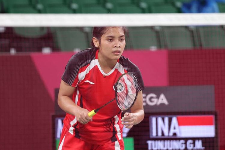 Menang Tunggal Putri Indonesia Di Olimpiade Tokyo 2020, Aksi Gregoria ...