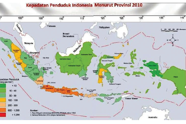 Pulau Manakah Yang Paling Padat Penduduknya Di Indonesia Berdasarkan Peta Kunci Jawaban Tema 1 Kelas 5 Hal 77 Portal Purwokerto