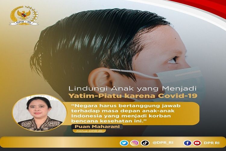 Banyak Anak-anak Indonesia Kehilangan Orang Tua Akibat Covid-19, Puan