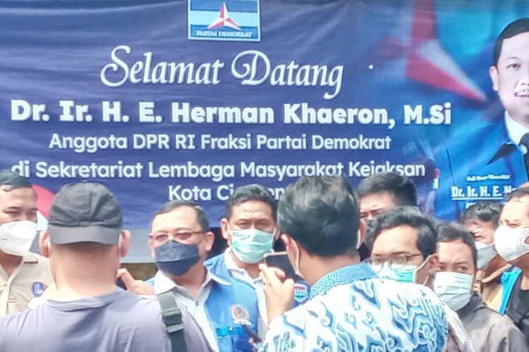 AHY For Presiden!. Herman Khaeron: Sekarang Demokrat Fokus Bantu Rakyat Hadapi Pandemi