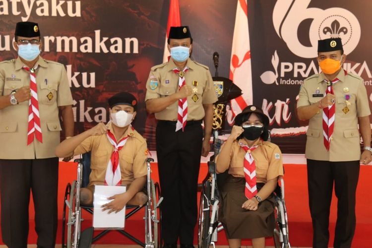 Dewa Indra Raih Lencana Dharma Bakti Pramuka - Buleleng Post