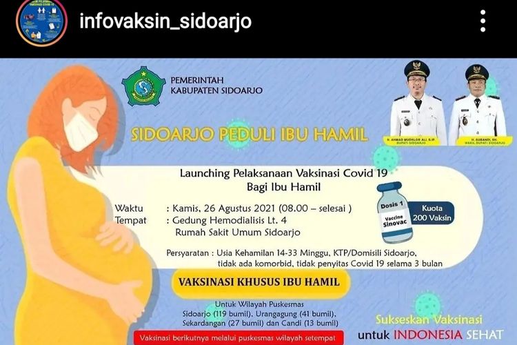 Vaksin untuk ibu hamil