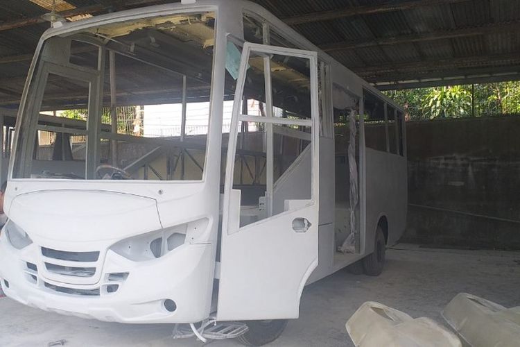 Proses Pembuatan Bus Trans Jateng Rute Semarang-Grobogan, Dikerjakan ...