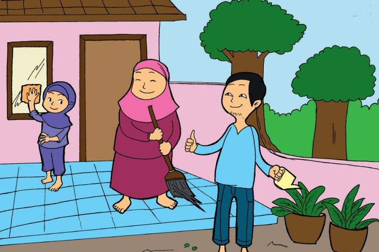 Tulislah Hak Kewajiban Dan Tanggung Jawab Anggota Keluarga Ayah Ibu Kakak Adik Jawaban Tema 2 Kelas 5 Seputar Lampung