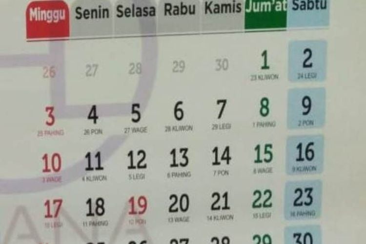 Oktober apa hari 3 2021 Kalender Hijriah