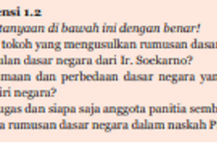 Kunci Jawaban Pkn Kelas 7 Uji Kompetensi 1 2 Bab 1 Halaman 30 Tentang Panitia Sembilan Ringtimes Bali Halaman 3