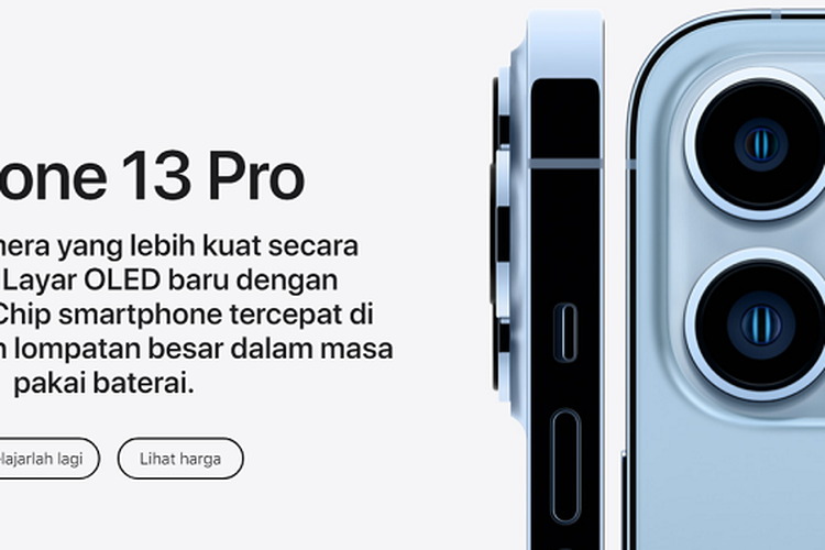 Review of Apple iPhone 13 Pro specifications and prices in Indonesia, complete with competitors