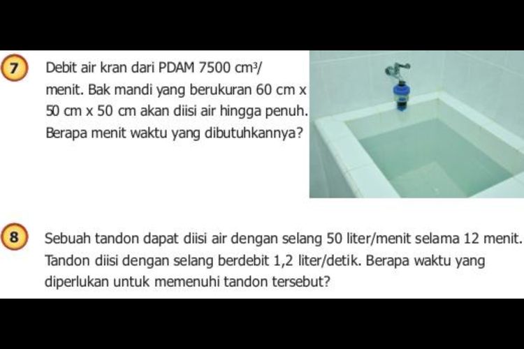 Menghitung Waktu Mengisi Air Sampai Penuh, Berikut Kunci Jawaban Matematika Kelas 5 SD Halaman 80 - Utara Times - Halaman 3